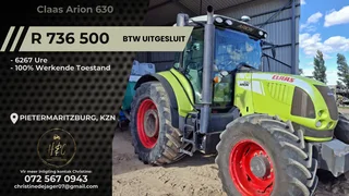 Claas Arion 630 Trekker