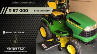 John Deere X140