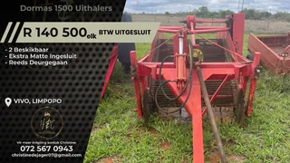 Dormas 1500 Uithalers X2