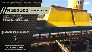 Volledige Sitrus Invoer Paklyn