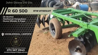 John Deere 210 Dis 20 Skottel