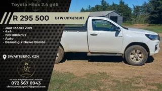 Toyota Hilux 2.4 GD6 Bakkie