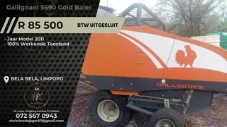 Gallignani 5690 Gold Baler