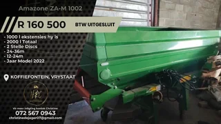 Amazone ZA-M 1002 Strooier