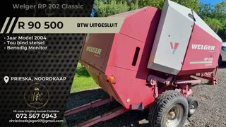 Welger RP 202 Classic Ronde Baler