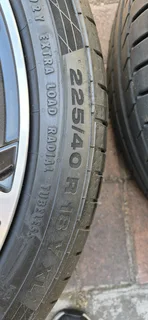 18inch mags and tyre combo