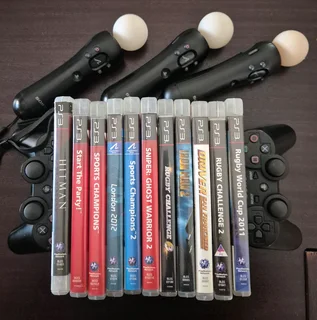 PS3 Console, PS Move and Games for Sale