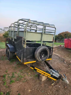 Arwald 4m double deck cattle/sheep Trailer trailer