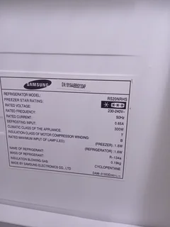 Samsung double door fridge freezer