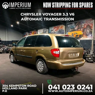 Now Stripping For Spares I Chyrsler Voyager 3.3 V.6 Automatic Transmission