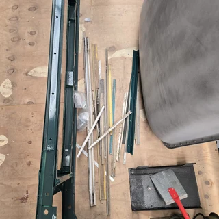 Land Rover Series Single Cab Roof and Rear Panel With Windows