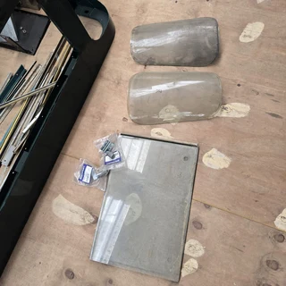 Land Rover Series Single Cab Roof and Rear Panel With Windows