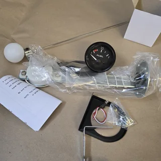 Universal fuel gauge and sender unit