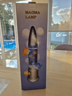Magma Fish Rocket Lamp