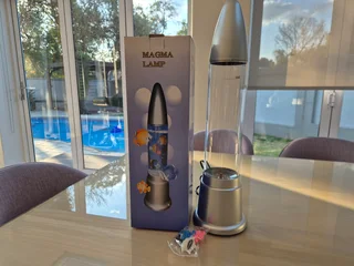 Magma Fish Rocket Lamp