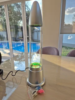 Magma Fish Rocket Lamp