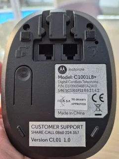 C1001LB MOTOROLA WIRELESS PHONE