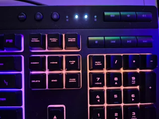 Corsair K55 RGB LED Backlit Gaming Keyboard