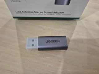 UGREEN USB 2.0 Type-A To 3.5mm External Sound Card Adapter