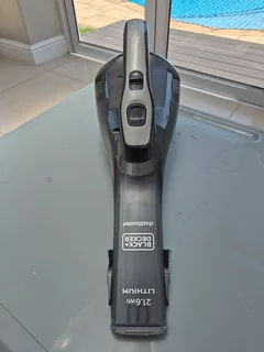 BLACK &amp; DECKER CORDLESS DUSTBUSTER HANDHELD VACUUM CLEANER 21.6Wh