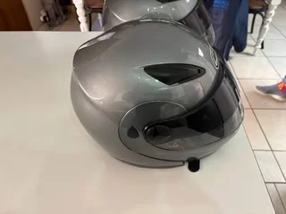 2 x Box Helmets in excellent condition , 1 x Medium , 1 XL