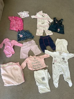 Bargain Baby Girl Clothes Ages 0-3 Months