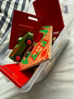 ELC farmyard wooden blocks