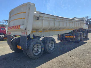 2015 AFRIT 20 CUB COPLYN DOUBLE AXLE TRAILER