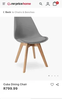 2 x Cuba Dining Chairs