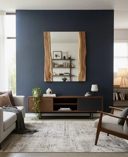 Live Edge Olive Wood Mirror