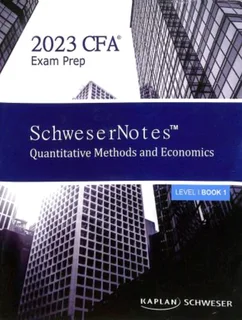 CFA 2024  Schweser Notes Books