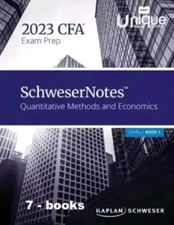 CFA 2024  Schweser Notes Books