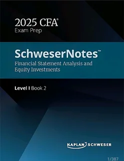 CFA 2025  Schweser Notes Bookss