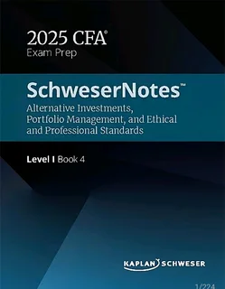 CFA 2025  Schweser Notes Various