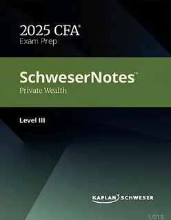 CFA 2025  Schweser Books