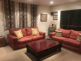 Set of two suede couches