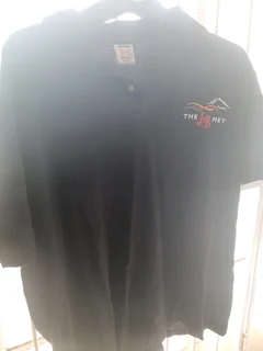 Black golf shirt j&amp;b met shirt