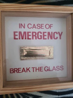 Fun Break Glass In Emergency