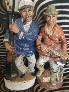 Vintage hand painted figurines