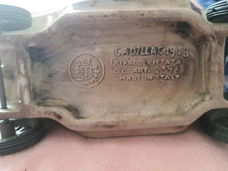 Vintage luxardo hand painted car