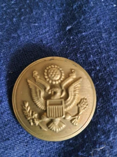 U s a 2nd world war button