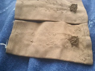 Officers ephlette shoulder straps s a n d f 1 pip