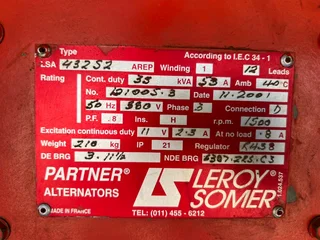 35Kva Perkins Silent Generator