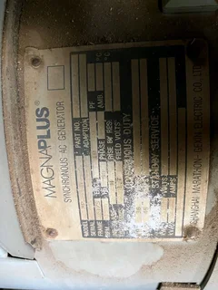 45 Kva Generator Tide Power