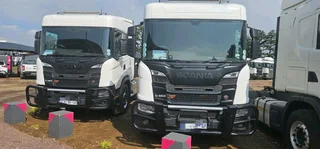 3x Scania G460XTs 2022 Trucks