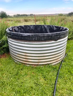 2000L Staaldam met liner