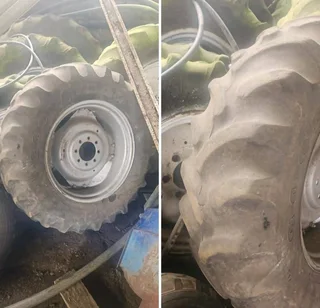 16.9-28 Tyre and Rim