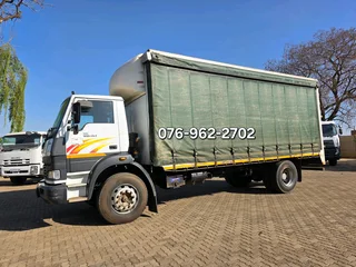 2018 Tata 1517 Tautliner / Curtain side for sale. Truck is in very good condition