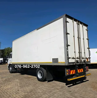 2016 Nissan UD95 Fridge truck MT450 Transfrig for sale. Truck is in excellent condition