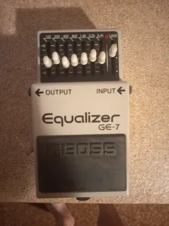 Boss GE-7 EQ pedal